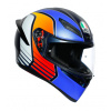 Prilba AGV K1 Power Matt Dark Blue Orange White Veľkosť: XS (53-54 cm)