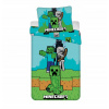 Jerry Fabrics Obliečky bavlna Minecraft Mobs Here 140x200, 70x90 cm