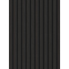 Mexen Lam-F nástenné akustické lamely 275 x 30 cm, plstené 8 mm, technická dyha, Eben čierny - S105-275307-3015-023