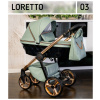 Detský kočík Loretto Adbor | Deluxe Baby Farba: 03 - Zelený