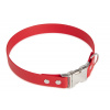 Firedog BioThane obojok Clip 25 mm 38 cm červený