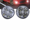 SuperLight Superlight Svetlá pre denné svietenie DRL 4LED diódy okrúhla