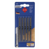 FESTA Plátky do priamočiarej píly HCS, 75/1,45mm, 2,5mm/10, úchyt Black & Decker, 5ks/bal.
