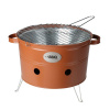 Progarden Gril na dřevěné uhlí přenosný 34 cm oranžová KO-C83000270