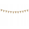 Banner vlajky Partydeco 210 cm 1 kus hnedý