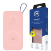 3mk PastelUp Powerbanka 10000 mAh 22.5W USB ružová