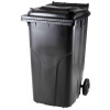KUKA - nádoba na odpad 240 l, plastová čierna