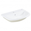 Keramické zapustené umývadlo Grohe Bau 55 cm, alpská biela 39422000