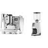 Rocket Espresso R NINE ONE + Eureka Atom Specialty 75, white