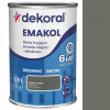 Olejovo-ftalová farba na drevo Dekoral 0,9 l, šedá, svetlo matná