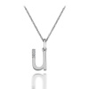 Strieborný prívesok Hot Diamonds Micro U Clasic DP421