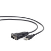 Gembird adaptér USB/SERIAL 9PIN (AM-9M), čierny UAS-DB9M-02