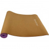 Podložka na cvičenie MASTER Yoga 4 mm - 183 x 61 cm - korková - fialová