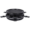 Silva Homeline PK-R 066 raclette gril nepriľnavý povlak, ochrana proti prehriatiu, 6 panvíc, indikátor čierna; 426029