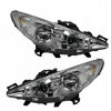 PEUGEOT 207 06-13 REFLEKTOR PREDNÁ LAMPA SADA
