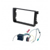 SADA RÁMČEK + ISO KONEKTOR pre montáž rádia Škoda Fabia Octavia II Rapid VW