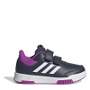 adidas Tensaur Hook and Loop Shoes Girls Navy/Pink C12 (30.5)