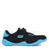 Lonsdale Fulham Trainers Child Black/Blue 2 (34)