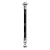 LEZYNE ABS FLEXHOSE-W/VALVE CORE-ROAD BLK/SILVER