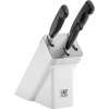 ZWILLING Four Star 4 el. - sada nožov v bloku s automatickým nabrúsením z nerezovej ocele