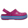 Šľapky Crocband Clog vibrant violet C4 (19-20)