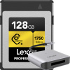 Lexar CFexpress Pro Gold R1750/W1500 128GB - vrátane FOC čítačky kariet/LRW510 (Vianočná ponuka)