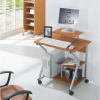 TECHLY Compact Computer Desk 700x500 Beech