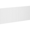Mexen Rivel predná strana ryhovaná pre telá skrinky do kúpeľne 100 x 43,5 cm, biela matná - 91A20-1000-470-1-01