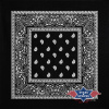 Stars and Stripes Bavlnená šatka - bandana (čierna 03)