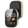 Puzdro s vstavaným sklom Bizon pre Xiaomi Redmi Watch 5, puzdro, zadný kryt