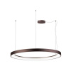 LED 2 Závesné vnútorné stropné svietidlo BELLA SLIM P.98 cm kávové - TRIAC stmievanie