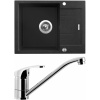 Set Sinks G930XC (dřez Rapid 580 XC Granblack 30 + baterie Pronto Chrom - lesklý)