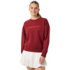 Dámske mikiny Björn Borg Boyfriend Crew - Červený (XS)
