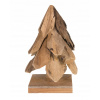 Vianočný stromček - Teak drevený vianočný stromček 28 cm (Vianočný stromček - Teak drevený vianočný stromček 28 cm)