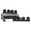 BeamZ Panther Quatro Beam Bar set 2 kusov v transportnom kufri - 2 Moving head bary s RGBW LED