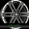 COMPASS 8,5x18 6x139,7 ET45.00 black matt polished