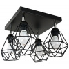Svietidlá stropné svietidlá - DUŻA Lampa sufitowa / wisząca DIAMOND 4 vintage (Svietidlá stropné svietidlá - DUŻA Lampa sufitowa / wisząca DIAMOND 4 vintage)