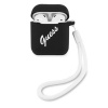Guess GUACA2LSVSBW kryt AirPods čierny/biely Silicone Vintage (Guess GUACA2LSVSBW kryt AirPods čierny/biely Silicone Vintage)