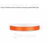 Stuha saténová 1cm x 22,5m oranžová neón