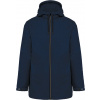 KARIBAN VINTAGE K6153 / Unisex vetrovka s kapucňou - navy 4XL