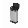 Curver Deco Bin Duo 23 l + 23 l strieborný