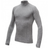 Triko dlouhé pánské SENSOR MERINO BOLD rolák šedé M