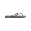 Havaianas Hav. Slim Bronze 33/34 Flip Flops Womens Steel Grey 12C
