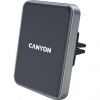 Canyon C-15, univerzálny magnetický držiak do mriežky ventilátora, s bezdrôtovou nabíjačkou Qi pre smartfóny CNE-CCA15B