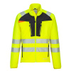 PORTWEST Mikina DX481 Hi-Vis se zipem, reflexní POR-DX481YBRM M Žlutá/černá