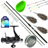 FEEDEROVÁ sada METHOD FEEDER prút PRO FL navijak VOĽNÝ BEH, vlasec