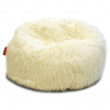 BeanBag Sedací vak Shaggy White