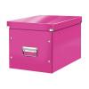 Leitz Click&Store Wow box štvorcový ružový A4