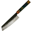 IZMAEL Damaškový kuchynský nôž Seiryu Kiritsuke/Multifarebná 20.1 cm