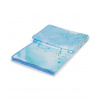 Velký jógový ručník Manduka eQua® Mat Towel Splatter Splash Blue